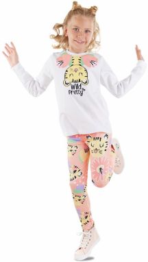 Denokids Fancy Leo Girls T-Shirt Tights Set