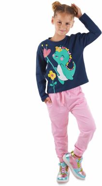 Denokids Sweet Dino Girl T-shirt Sweatpants Set