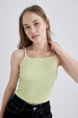 DEFACTO Cool Fitted Gooseberry Undershirt