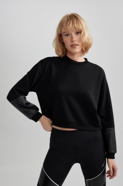 DEFACTO Fit Oversize Fit Crew Neck Sportsman Sweatshirt