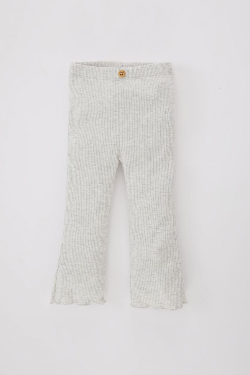 DEFACTO Baby Girl Flare Ribbed Camisole Leggings
