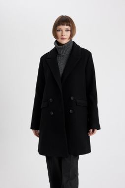 DEFACTO Regular Fit Stamp Coat