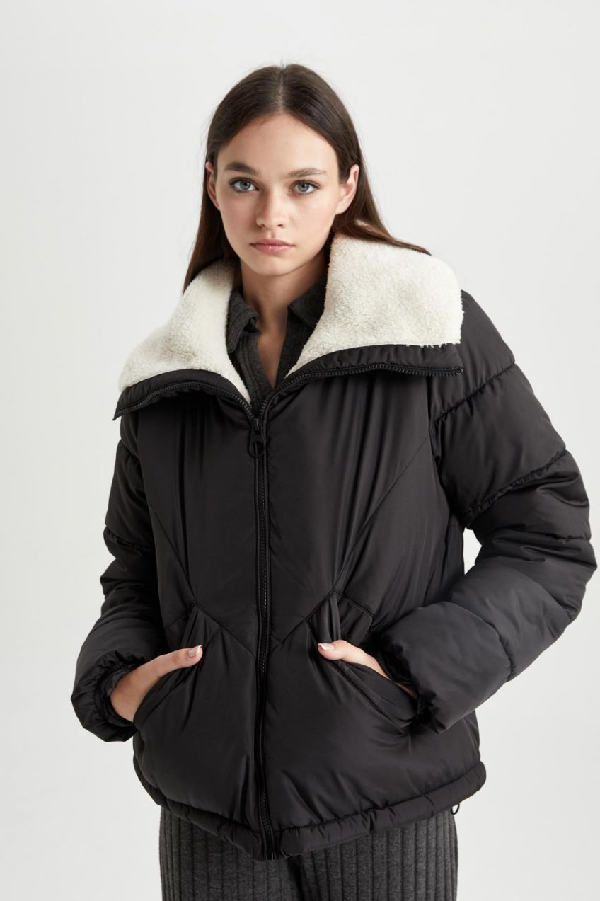 DEFACTO Waterproof Regular Fit Lined Jacket