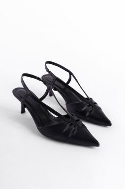 Capone Outfitters Women's Pointed Toe Mid Heel Shoes
