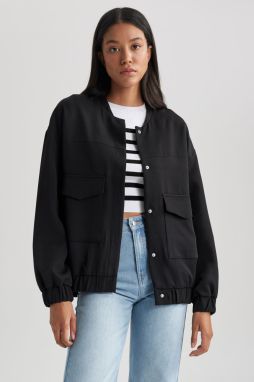 DEFACTO Bomber Jacket with Pockets