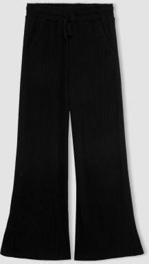 DEFACTO Girls Wide Leg Ribbed Camisole Trousers