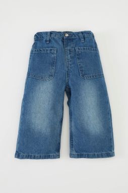 DEFACTO Baby Girl Elastic Banded Leg Jean Pants