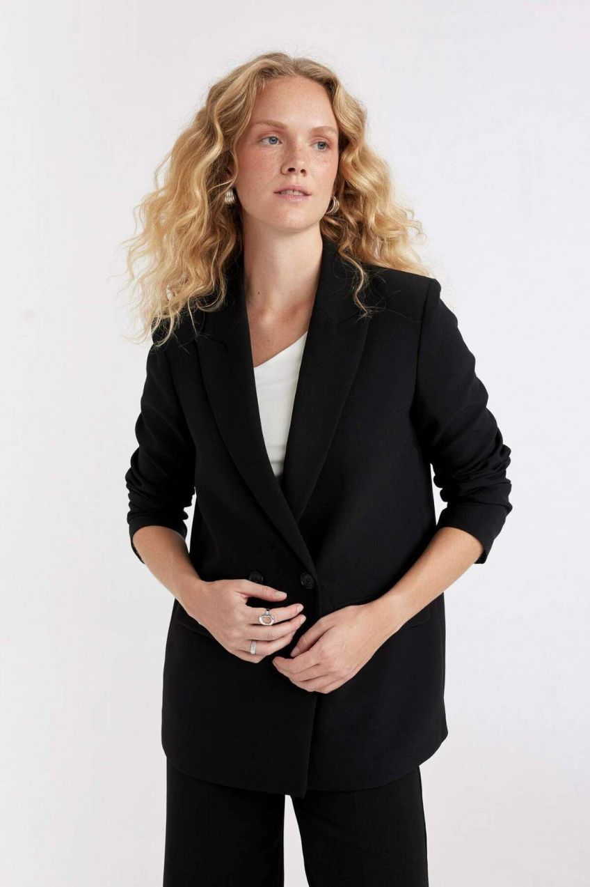 DEFACTO Oversize Fit Blazer Jacket