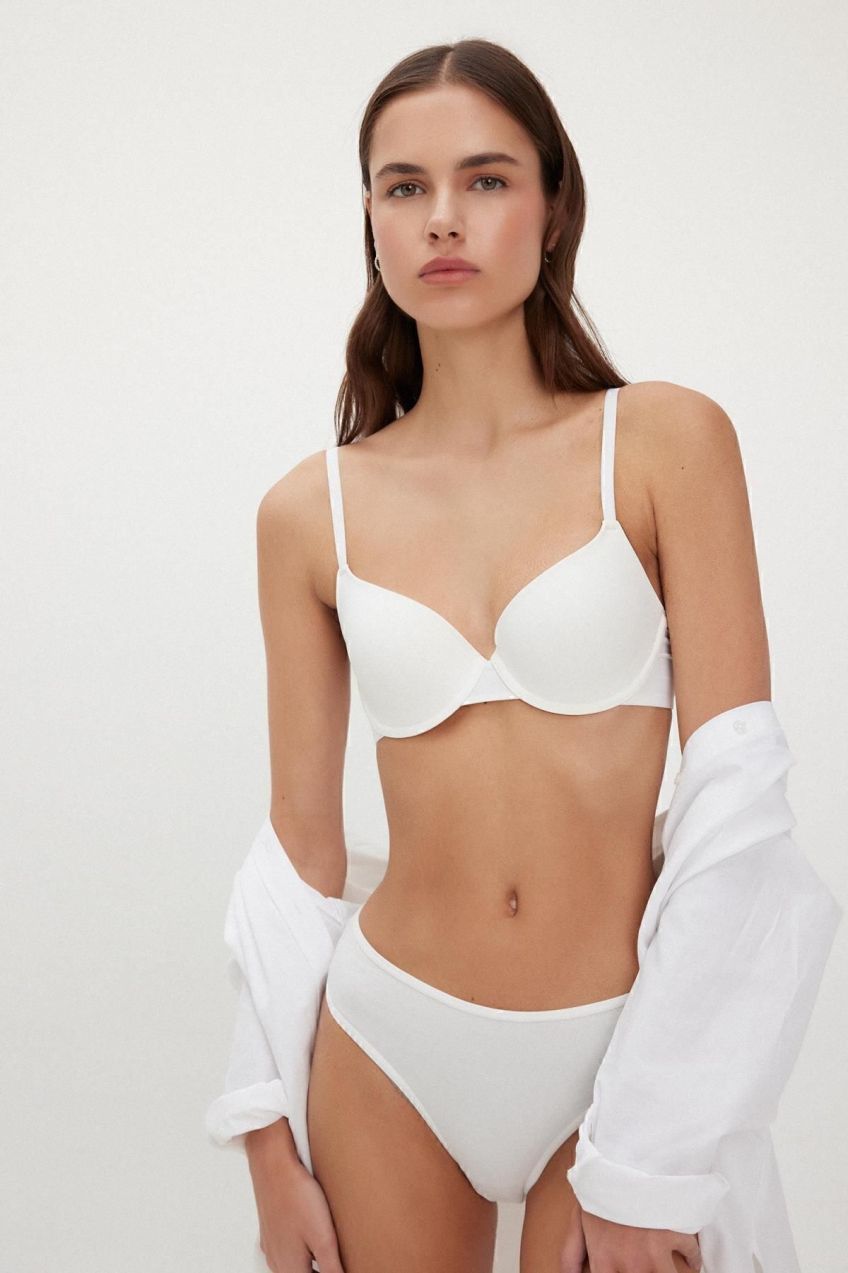 DEFACTO Fall In Love Empty Cup Unpadded Basic Underwire Bra