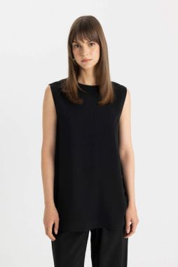 DEFACTO Regular Fit Crew Neck Undershirt Tunic