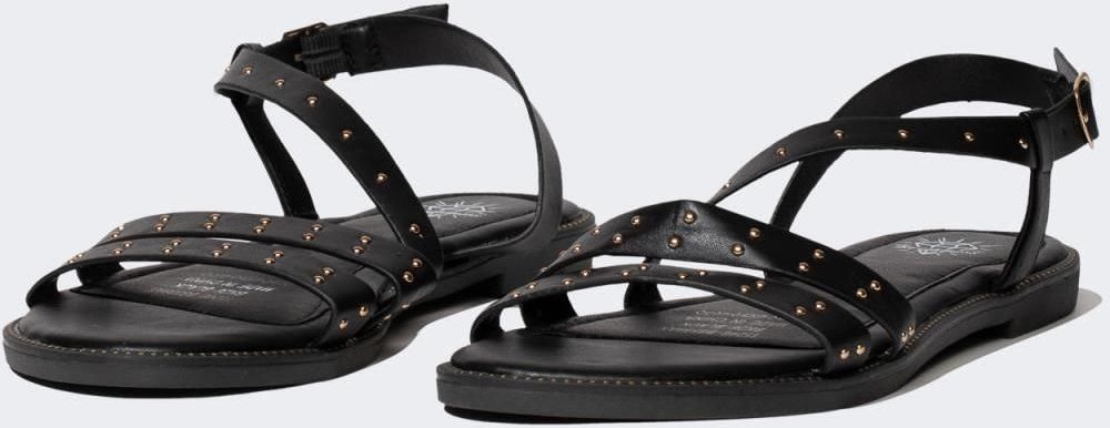 DEFACTO Women's Double Strap Flat Sole Sandals