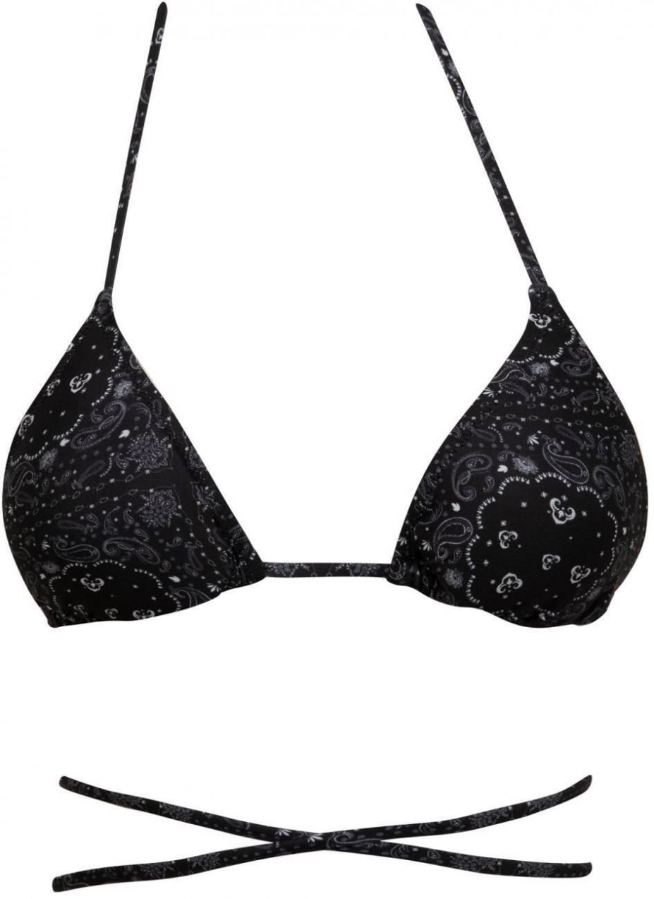 DEFACTO Fall in Love Regular Fit Paisley Bikini Top