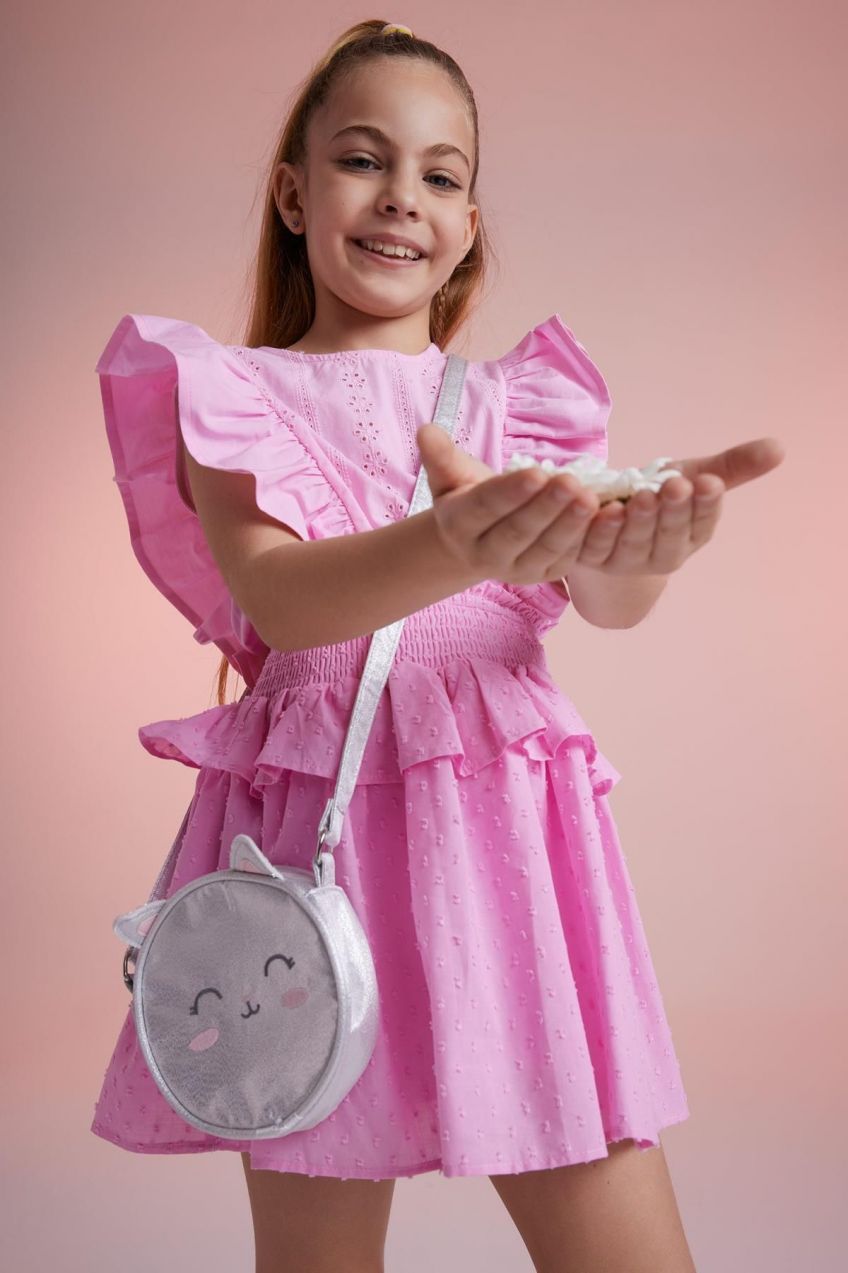 DEFACTO Girls Cotton Skirt