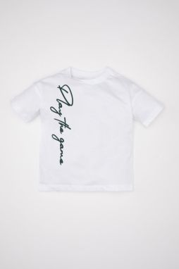 DEFACTO Baby Boy Printed Short Sleeve T-Shirt