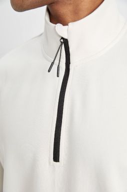 DeFactoFit Standard Fit Stand Collar Sports Sweatshirt