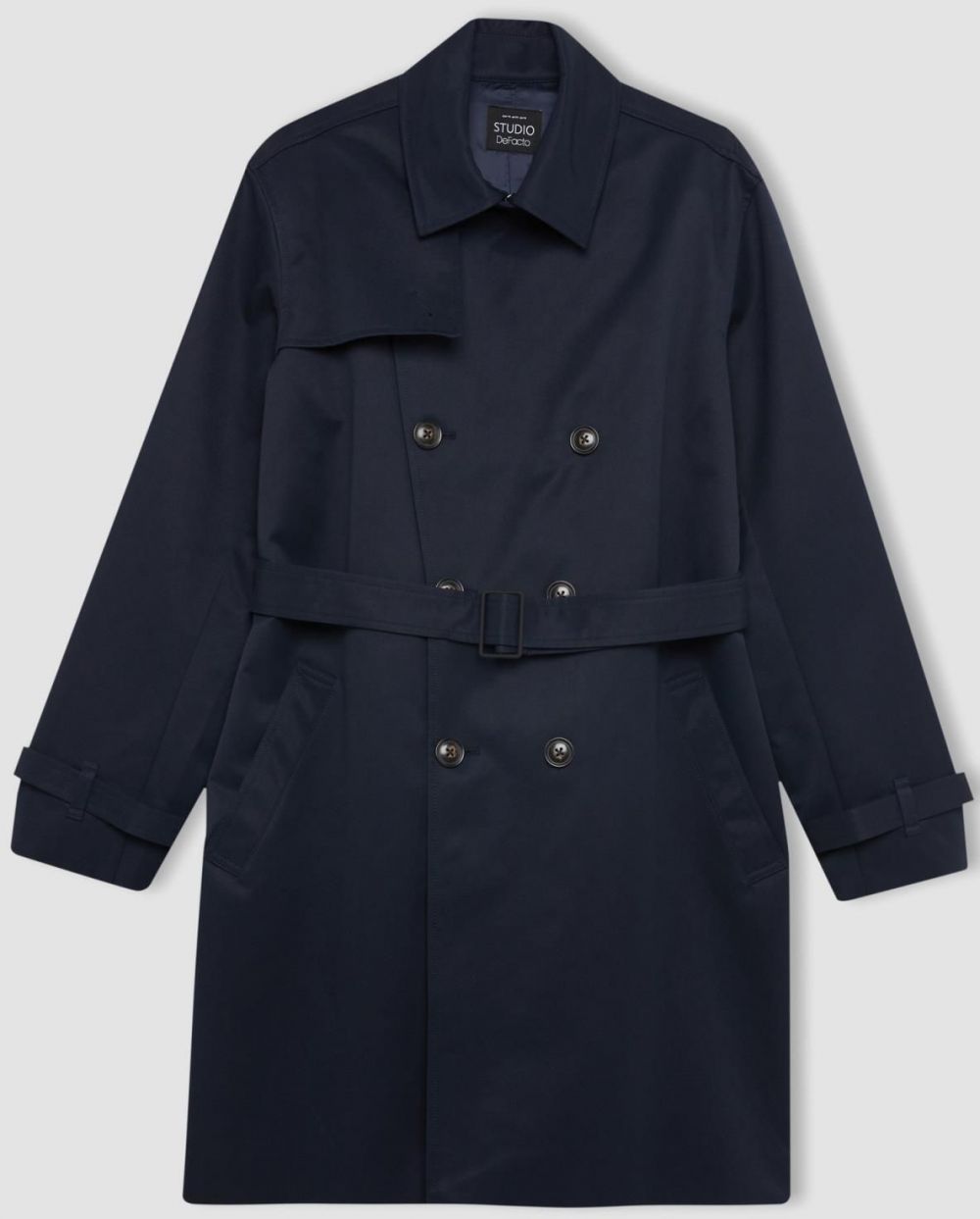 DEFACTO Waterproof Regular Fit Lined Trench Coat
