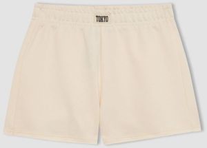 DEFACTO Girl's Woven Labeled Shorts