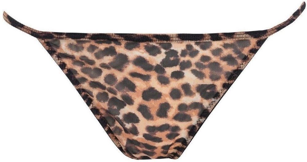 DEFACTO Fall in Love Leopard Patterned Tulle Slip Panties