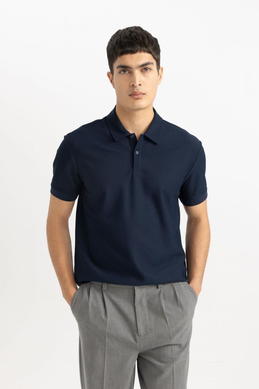 DEFACTO Modern Fit Short Sleeve Polo T-Shirt