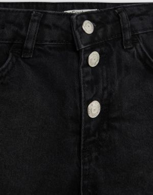 DEFACTO Girl's Mom Fit Jean Shorts