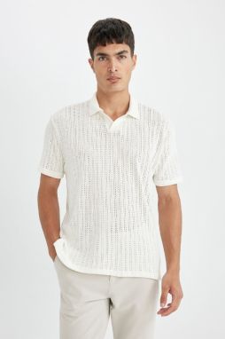 DEFACTO Regular Fit Knitwear Polo T-Shirt