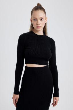 DEFACTO Cool Slim Fit Crew Neck Sweater