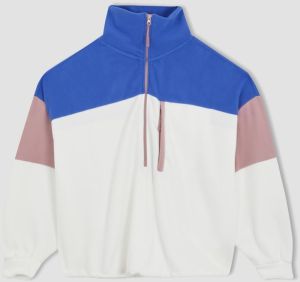 DEFACTO Fit Standard Fit Fleece Sweatshirt