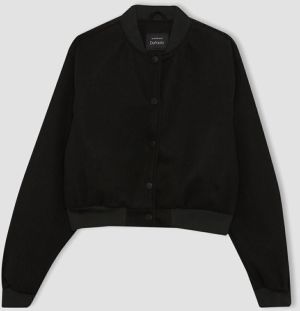 DEFACTO Bomber Crew Neck Stitch Jacket C0190ax23au