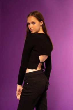 DEFACTO Cool Slim Fit Crew Neck Sweater