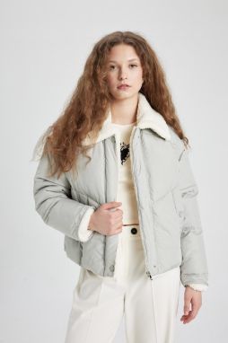 DEFACTO Regular Fit Taffeta Coat
