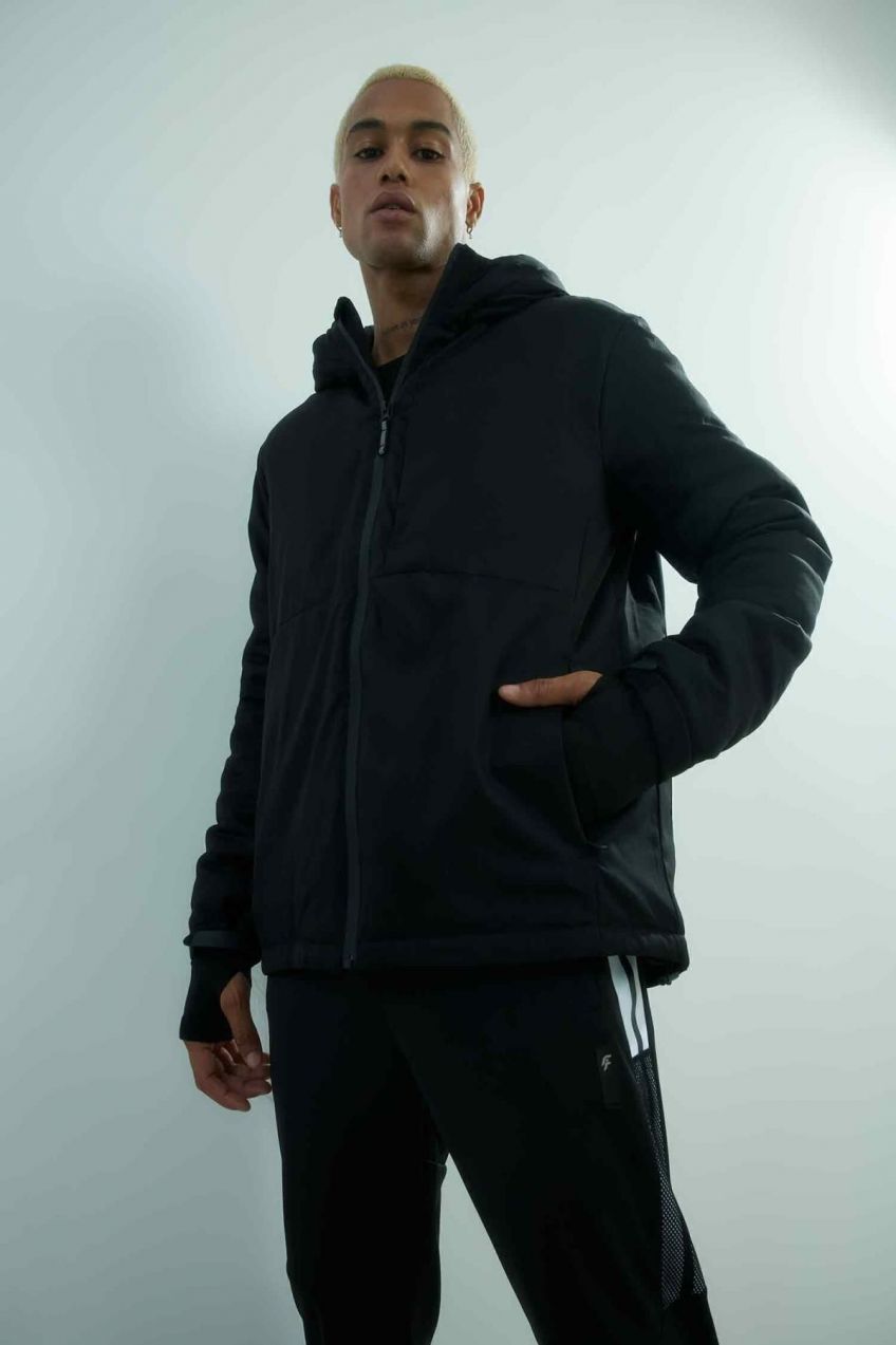 DEFACTO Fit Water Repellent Regular Fit Hooded Jacket