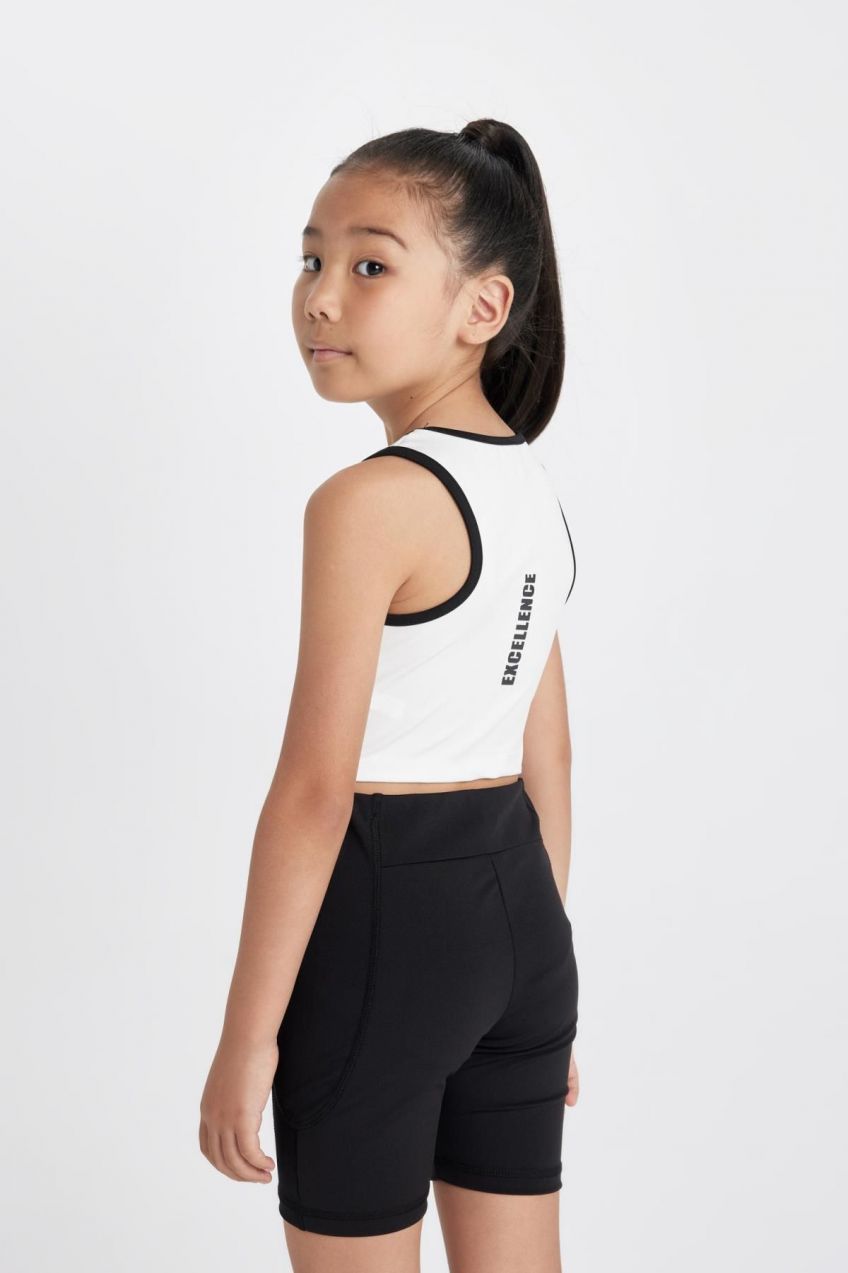 DEFACTO Girl's Printed Undershirt