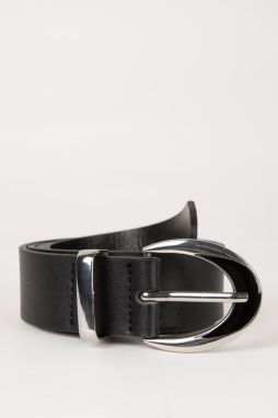 DEFACTO Women's Faux Leather Classic Belt