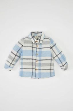 DEFACTO Baby Boy Flannel Long Sleeve Shirt