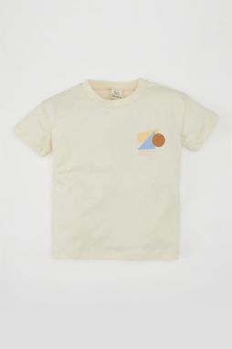 DEFACTO Baby Boy Printed Short Sleeve T-Shirt