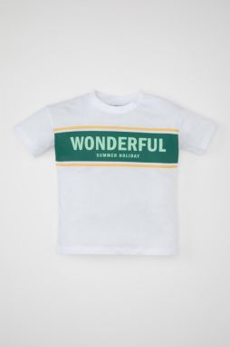 DEFACTO Baby Boy Printed Short Sleeve T-Shirt