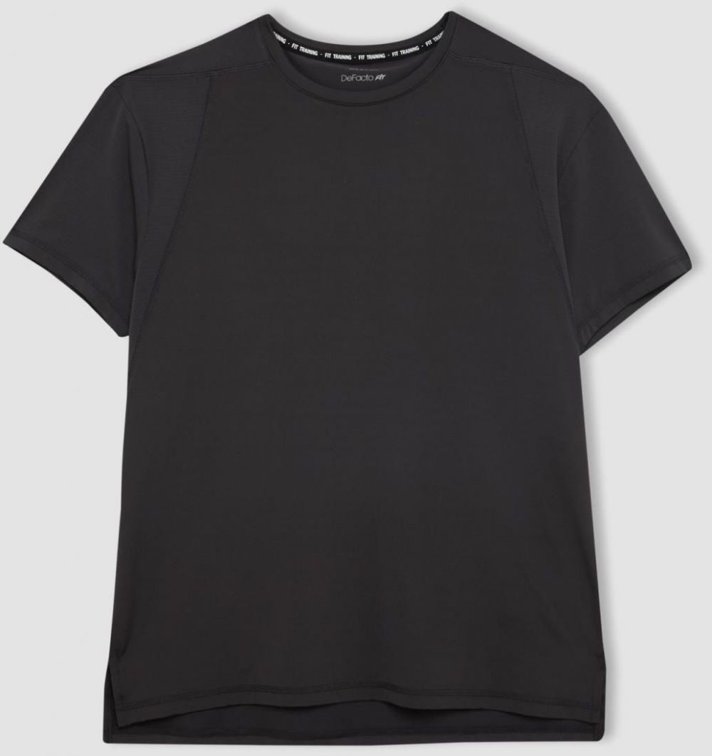 DeFactoFit Standard Fit Crew Neck Athlete Heavy Fabric Short Sleeve T-Shirt