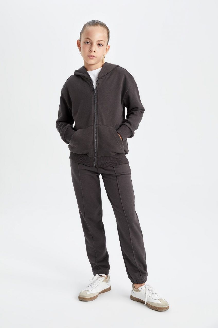 DEFACTO Girls Jogger Standard Fit School Sweatpants