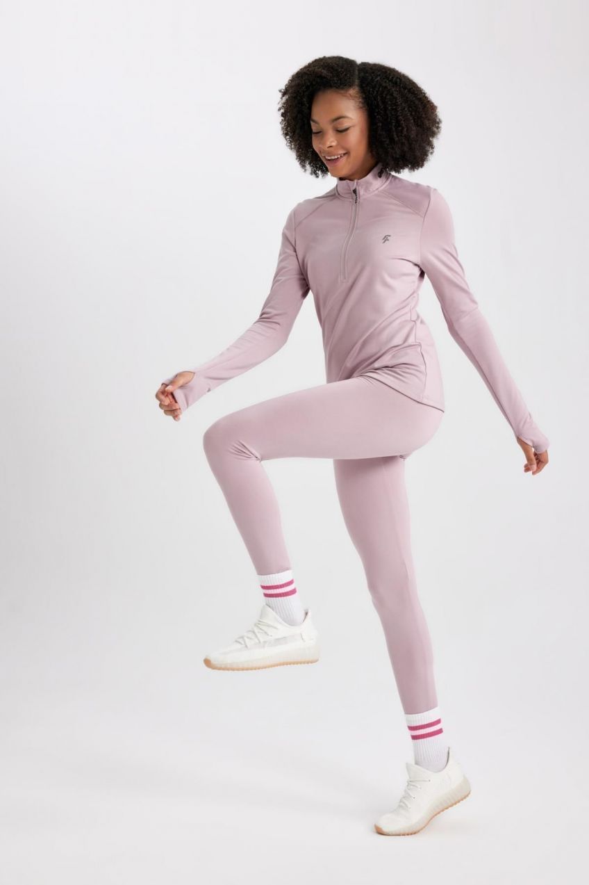 DEFACTO Fit Standard Fit Waist Hugging Leggings A4503ax23wn