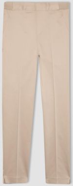 DEFACTO Valentina Sigaret Normal Waist Straight Leg Satin Trousers J8743az24sm