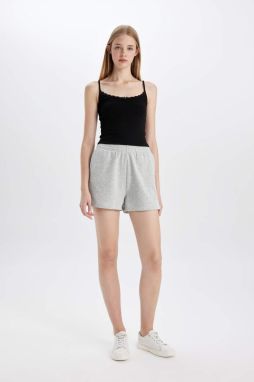 DEFACTO Regular Fit Sweatshirt Shorts