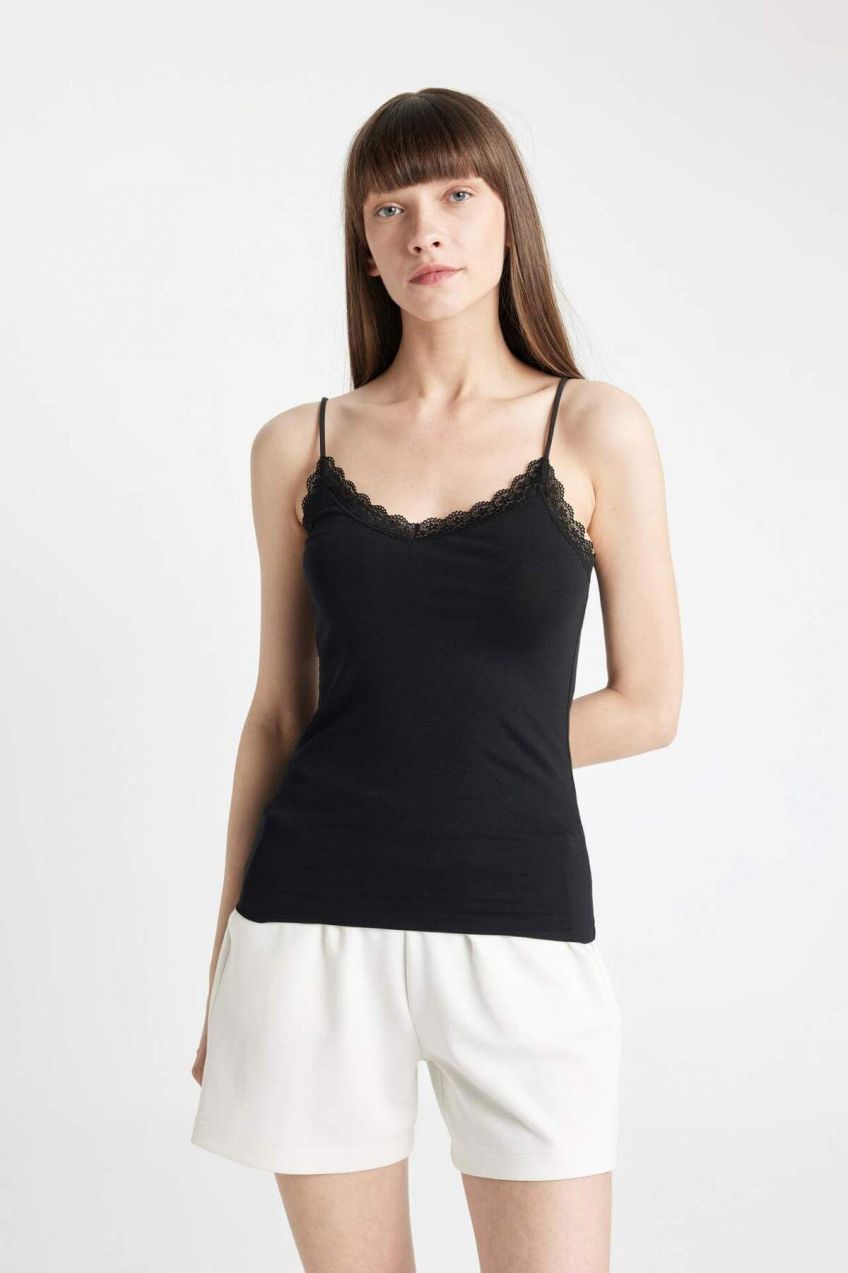 DEFACTO Fall In Love Regular Fit Cotton Undershirt