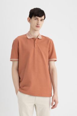 DEFACTO New Regular Fit Short Sleeve Polo T-Shirt
