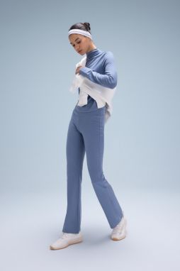 DEFACTO Fit Flare Fit Waist Flared Standard Length Trousers