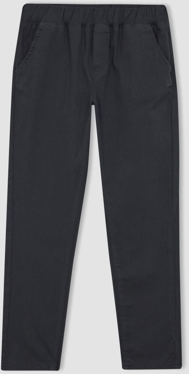 DEFACTO Boy Gray Gabardine School Trousers