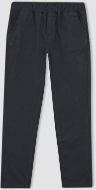 DEFACTO Boy Gray Gabardine School Trousers