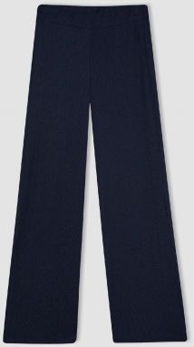 DEFACTO Wide Leg Straight Leg Crepe Trousers
