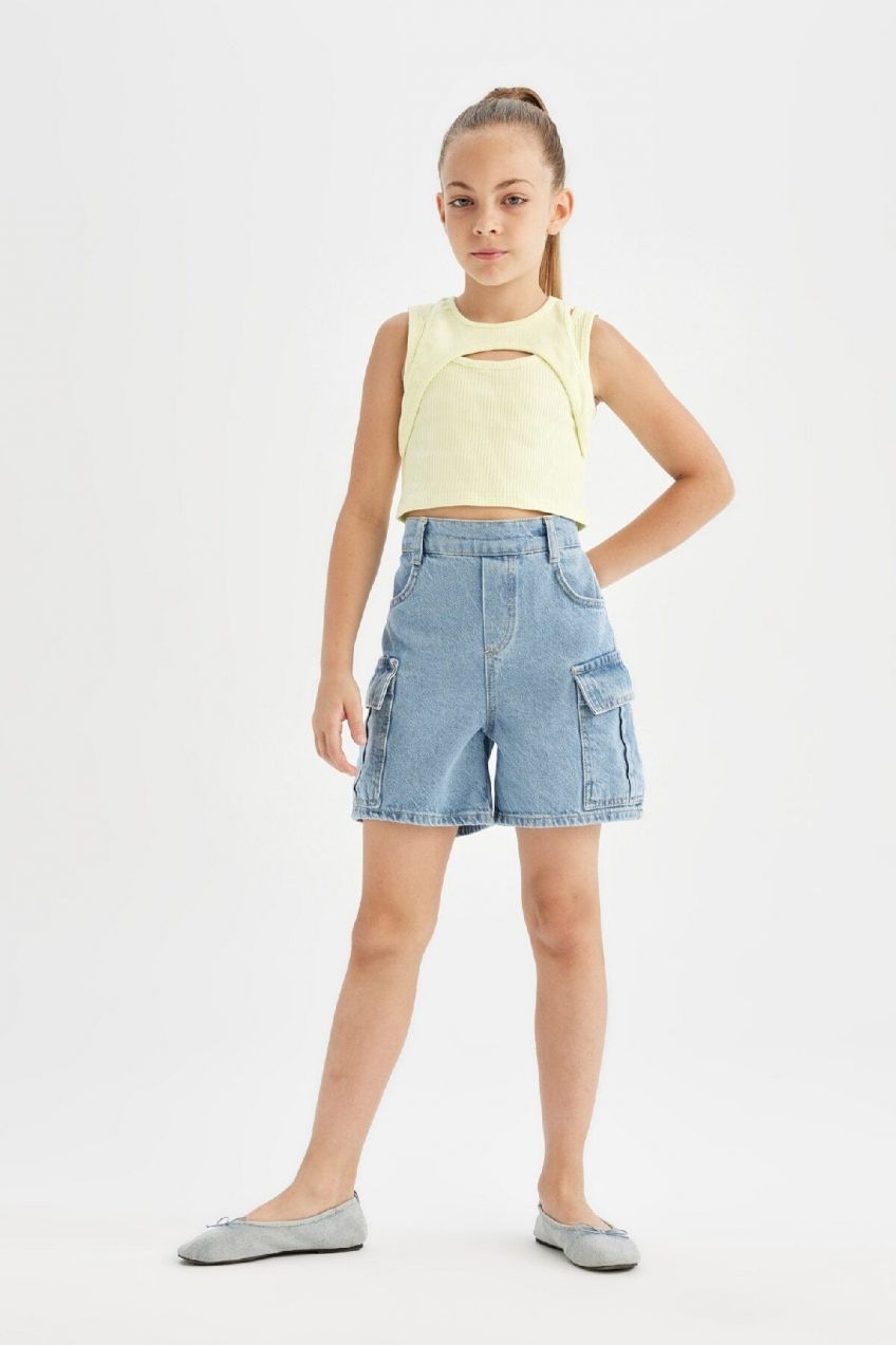 DEFACTO Girl's Jean Shorts