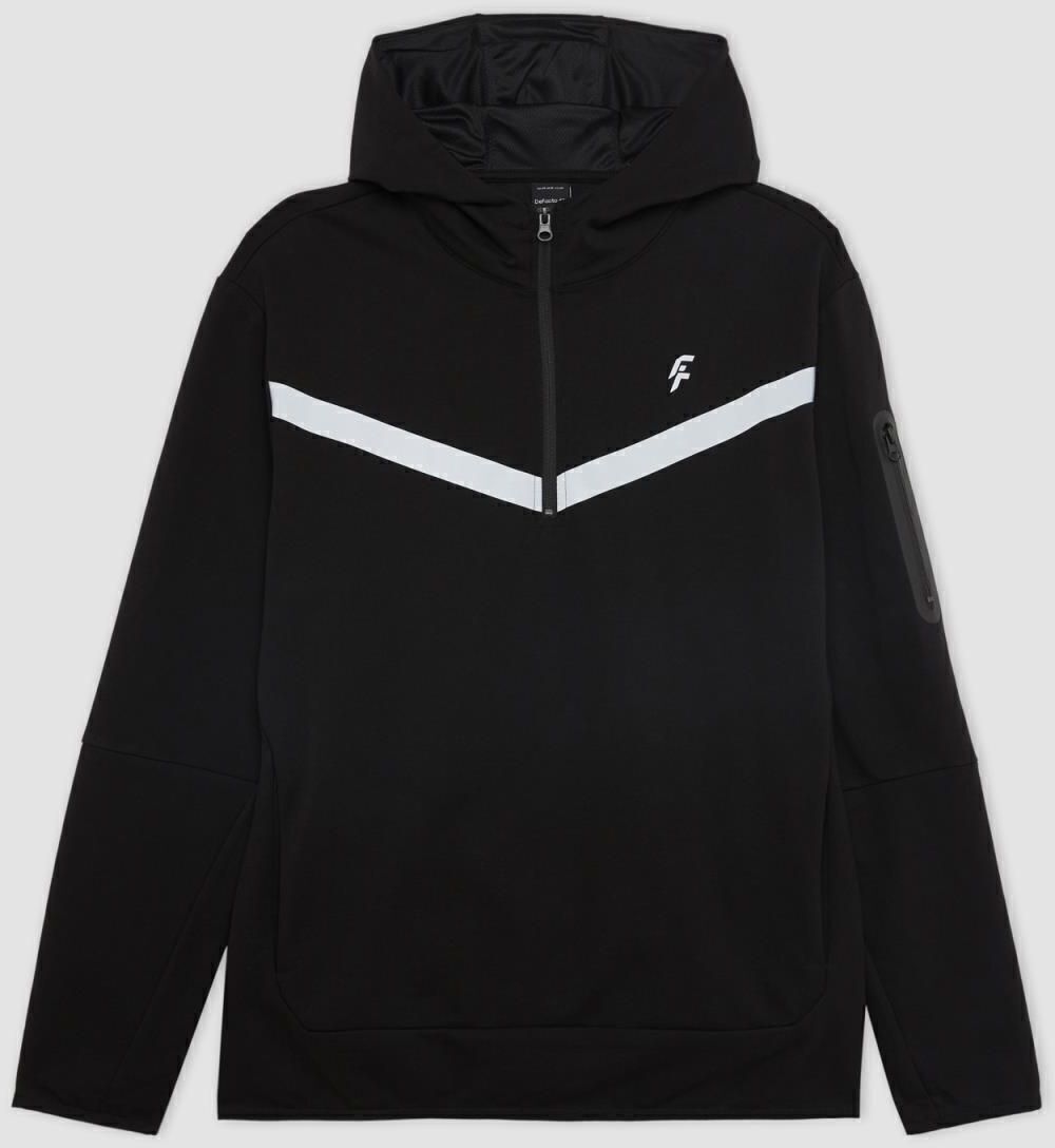 DEFACTO Fit Standard Fit Hooded Sweatshirt