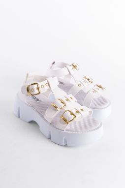 Capone Outfitters Women's Thick Soled Ankle Band Comfort Soled Sandals